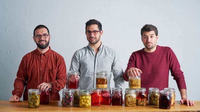 Carlos Henriques (na esq.), o sérvio Luka Balac (ao meio) e o espanhol Albert Sunyer (na dir.), os principais responsáveis pelo Nolla.