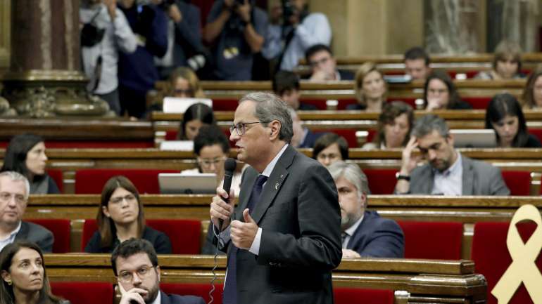 O fundador do grupo terrorista gabava-se de trabalhar para “proteger as conversas” entre Quim Torra e Carles Puigdemont