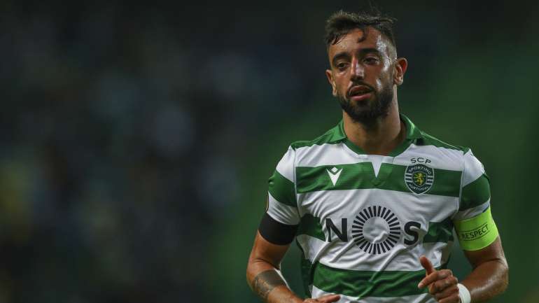 Bruno Fernandes está a fazer a terceira temporada em Alvalade, tendo subido a capitão depois da saída de Nani no ano passado