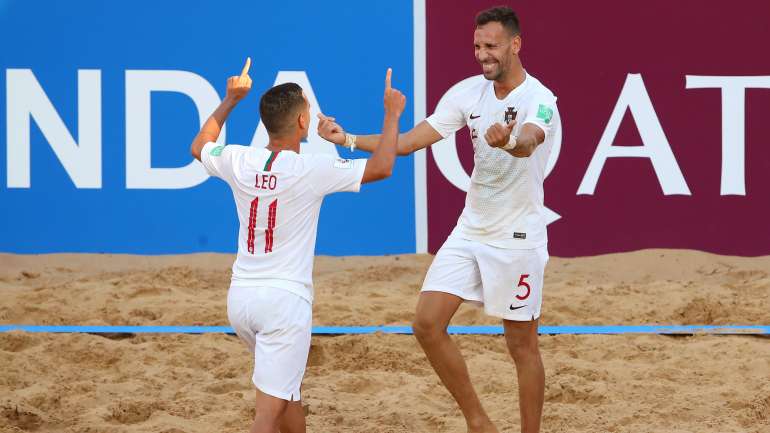 Jordan, eleito segundo melhor jogador do Mundial, fez ha-trick na final onde também Leo Martins bisou