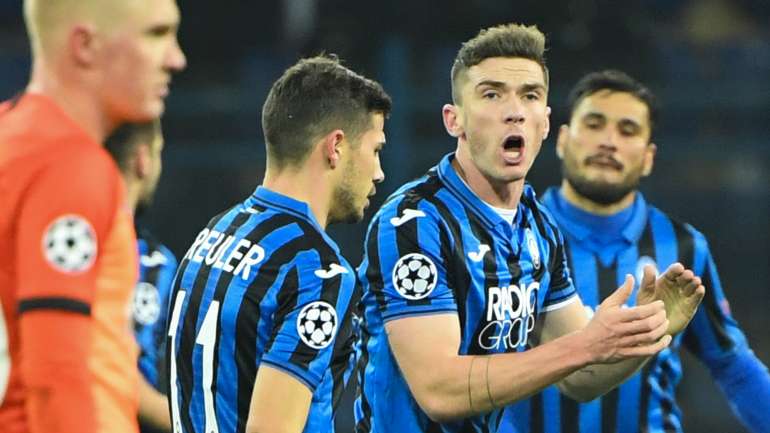 Castagne inaugurou o marcador na Ucrânia e deu início a um final de sonho da Atalanta frente ao Shakhtar
