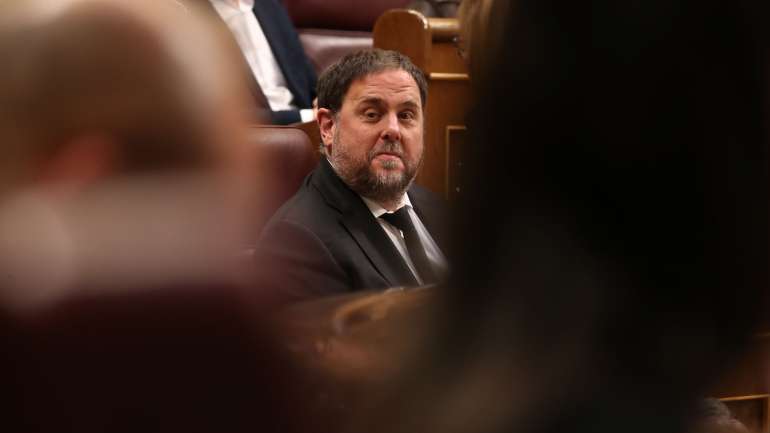 Oriol Junqueras foi condenado a 13 anos de prisão pelos crimes de sedição e desvio de fundos públicos, por causa do referendo independentista de 1 de outubro de 2017