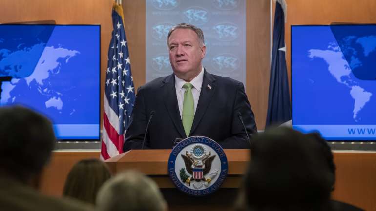 Mike Pompeo, secretário de Estado norte-americano, disse que o ataque contra a embaixada dos EUA foi obra de "terroristas"