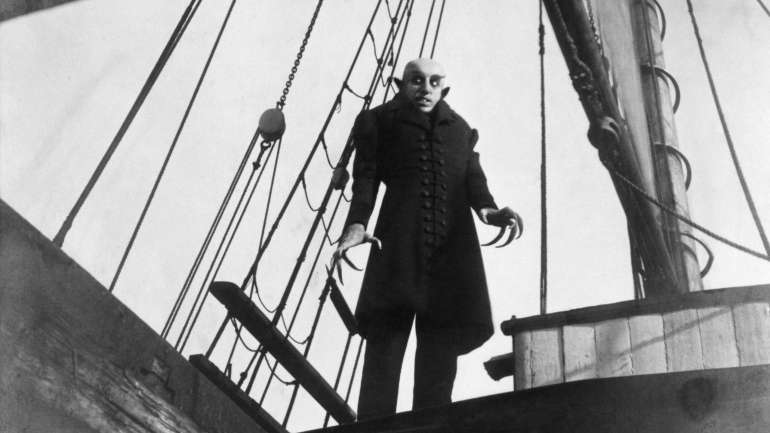 O alemão Max Schreck vestiu a pele do vampiro mais famoso da história em "Nosferatu"