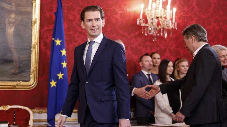 As eleições foram ganhas pelo ÖVP (37,5%) e Sebastian Kurz precisava apenas de uma força de apoio para obter uma maioria no parlamento