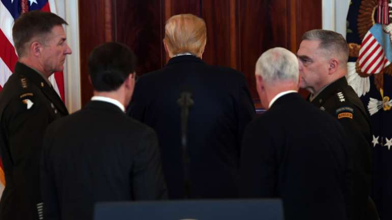 Durante o discurso à nação, Trump lembrou que foi sua a ordem para matar o "terrorista" Qassem Soleimani