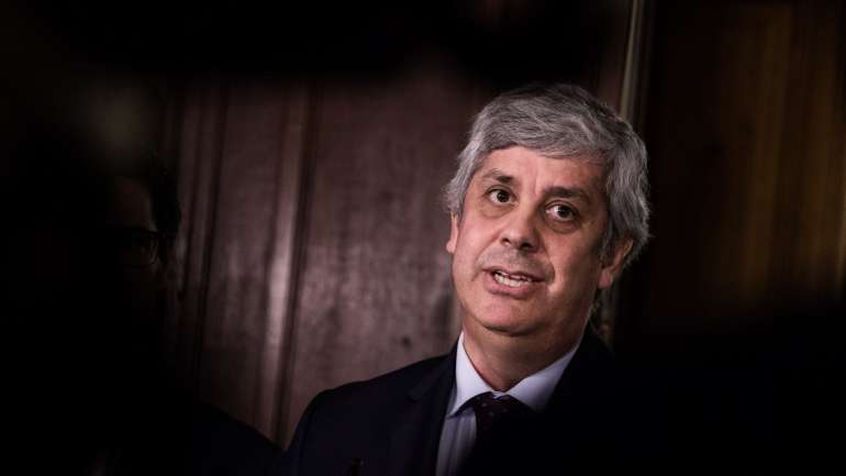 O ministro de Estado e das Finanças, Mário Centeno