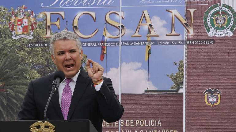 Duque afirmou que a presença de células do Hezbollah na Venezuela "tem a anuência da ditadura de Nicolás Maduro"