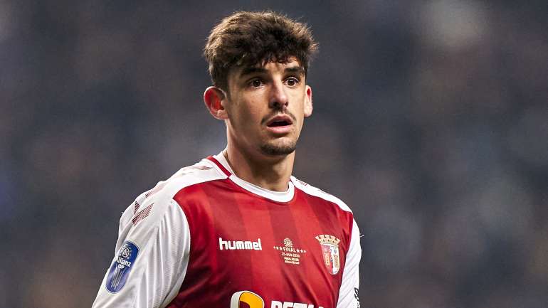 O avançado estreou-se a marcar pelo Sp. Braga no passado mês de dezembro, na Liga Europa