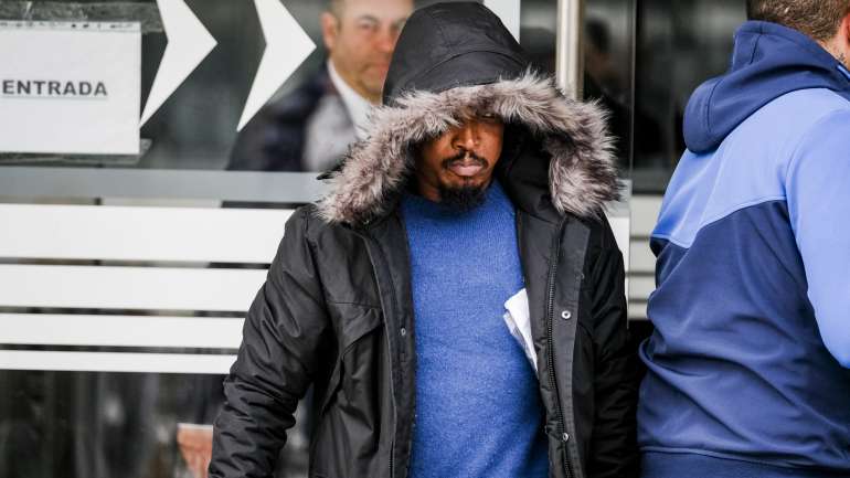 Luís Pina, acusado de atropelar mortalmente Marco Ficini, foi um dos poucos arguidos presentes na segunda sessão do julgamento