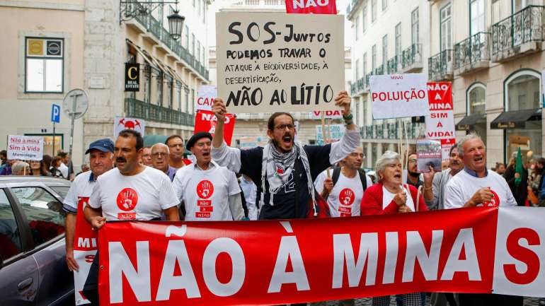 Na semana passada, cinco movimentos cívicos do Minho que se opõem à prospeção e exploração de lítio e de outros minerais anunciaram para sábado, em Viana do Castelo, uma concentração/manifestação pacífica para contestar os projetos de mineração que o Governo tenciona lançar