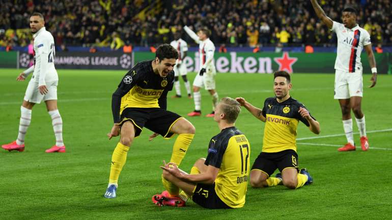 O avançado norueguês mudou-se do Salzburgo para o Borussia durante o mercado de inverno