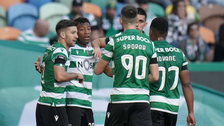 O jovem avançado equatoriano assistiu Sporar para o primeiro golo dos leões e marcou o segundo