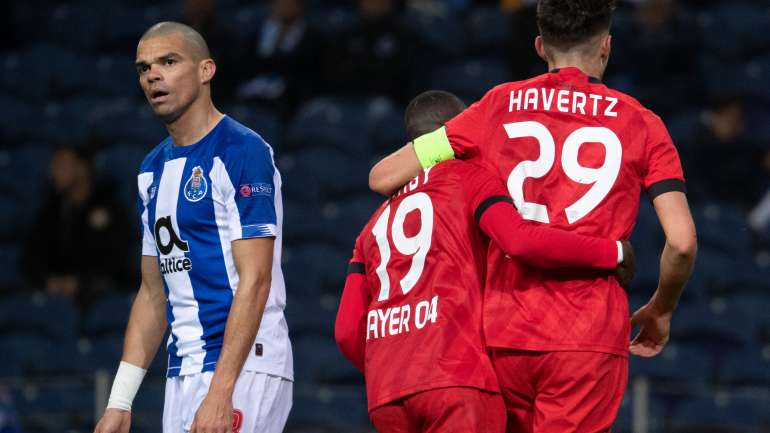 Pepe entrou ao intervalo, defesa a três não funcionou e Havertz marcou um golo e ainda ofereceu outro