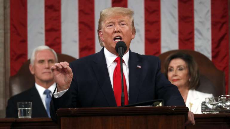 O Presidente dos EUA, Donald Trump, recandidata-se este ano ao cargo
