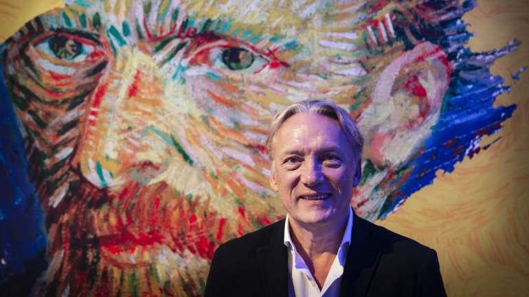 Willem van Gogh esteve em Lisboa para a apresentação da experiência "Meet Vincent van Gogh", criada pelo Museu van Gogh de Amesterdão