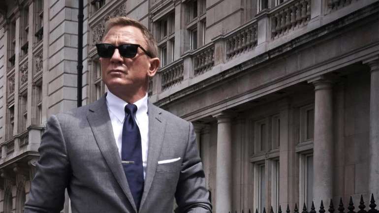 Poster do próximo filme da saga 007, que voltará a ter o ator Daniel Craig como protagonista, no papel de James Bond