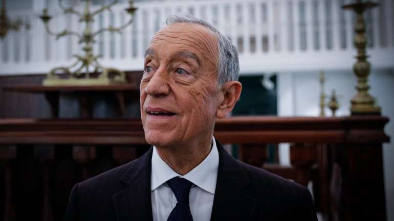 Marcelo Rebelo de Sousa esteve com turma de escola de Felgueiras onde há um aluno infetado