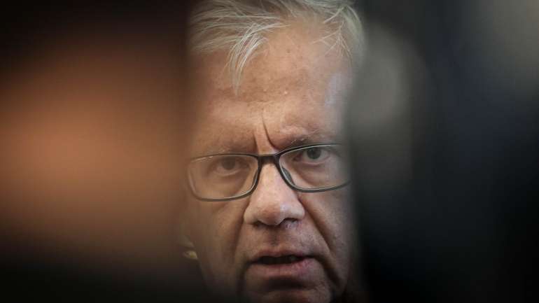 Ministro da Administração Interna, Eduardo Cabrita, falou em conferência de imprensa.