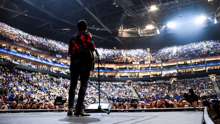 Imagem referente a um concerto da banda Stereophonics a 6 de março, em Londres, ilustrativa do espetáculo deste sábado em Cardiff