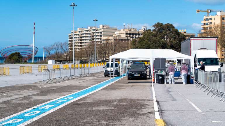 O centro prevê a realização de cerca de 400 testes diários numa primeira fase, podendo evoluir para perto de 700 testes por dia (Foto: Miguel Nogueira/CMP)