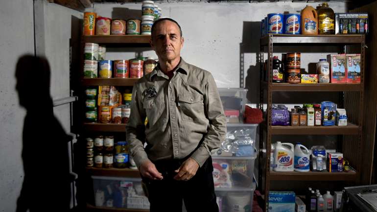 Exemplo de um prepper norte-americano, onde o movimento é mais forte