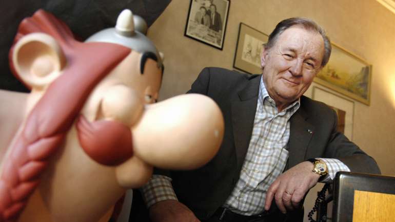 Albert Uderzo "reformou-se" de Astérix e Obélix em 2011, mais de 50 anos depois de ter criado a história da irredutível aldeia gaulesa com o argumentista René Goscinny