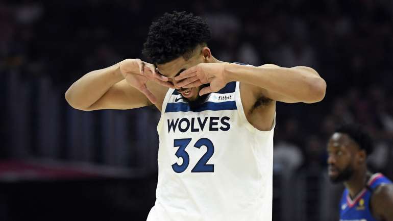 Karl-Anthony Towns é uma das principais referências dos Minnesota Timberwolves, equipa que o escolheu como número 1 do draft em 2015
