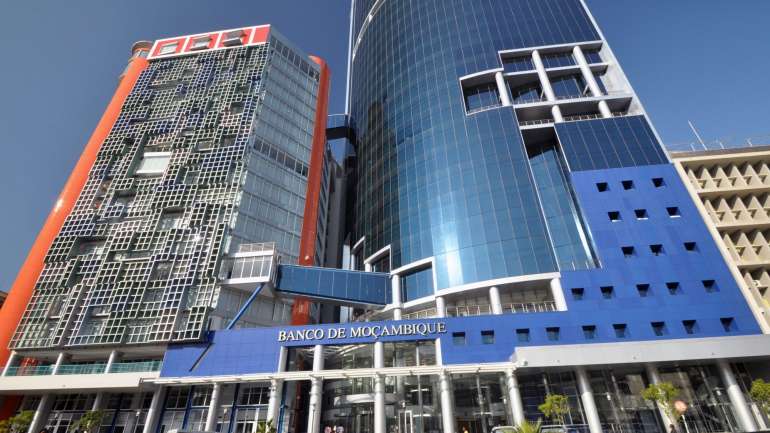 Edifício sede do Banco de Moçambique em Maputo