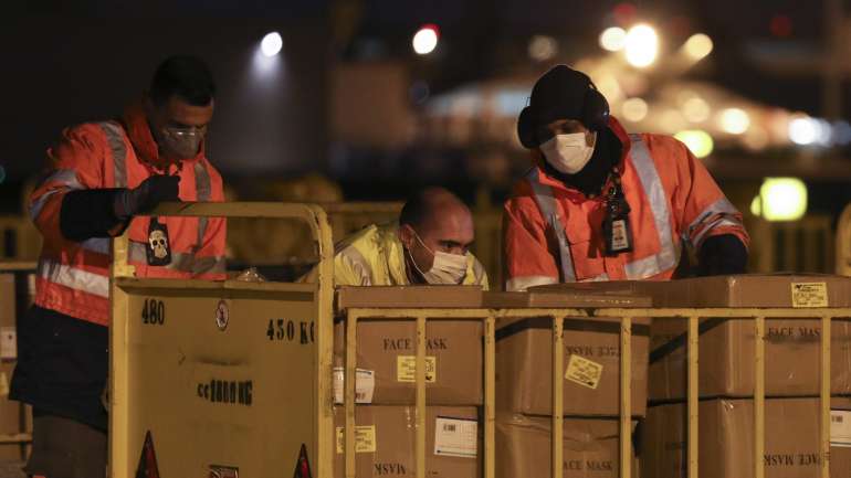 Durante a semana passada aterraram em Portugal dois aviões vindos da China com várias toneladas de equipamentos médicos de proteção