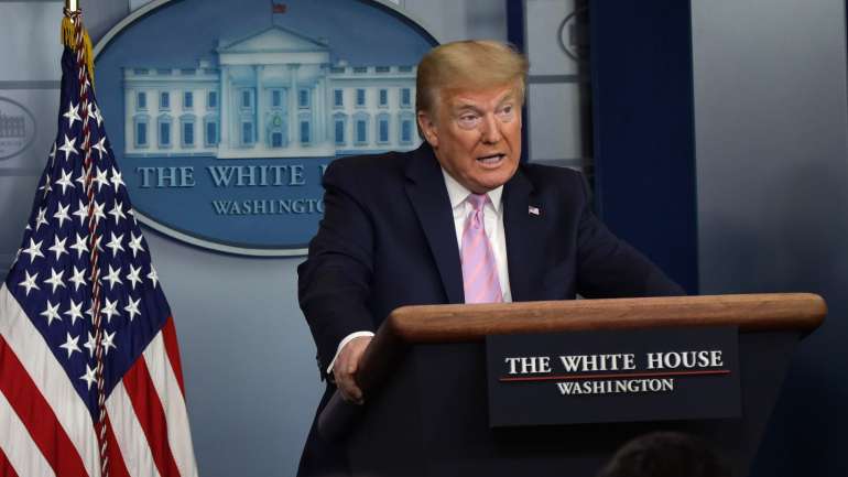Trump focou-se mais na questão económica do que na resposta de saúde pública ao longo da conferência