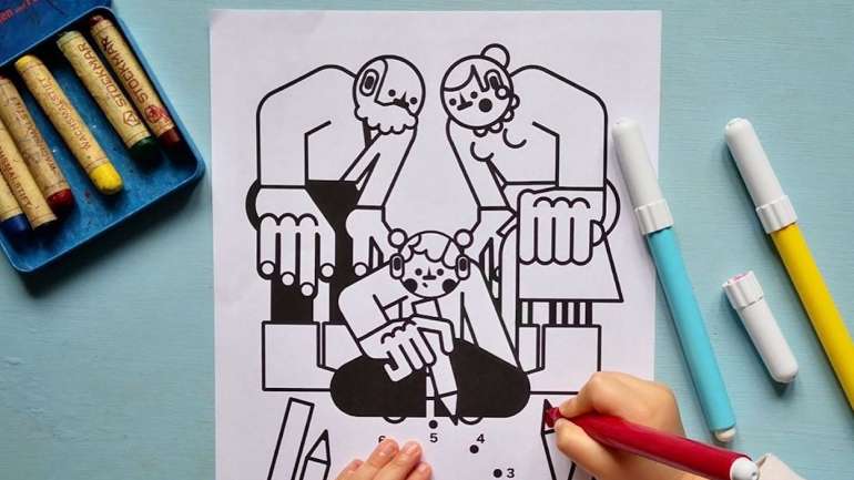 “Aqui dentro cabemos todos”. é um dos lemas da Sebenta da Quarentena, um desafio a que responderam 40 ilustradores, como Tiago Galo © Instagram Sebenta da Quarentena