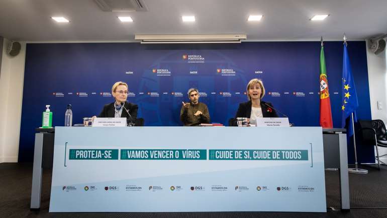 Ministra da Saúde, Marta Temido, frisou que entre 16 e 20 de abril, o risco de transmissão ao longo do tempo "subiu um bocadinho em algumas regiões"
