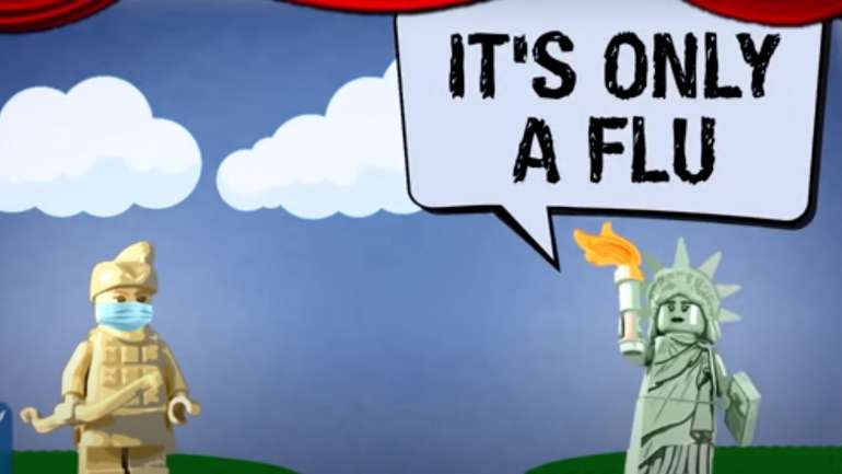 A Lego já veio sublinhar que não teve "qualquer envolvimento" na produção.