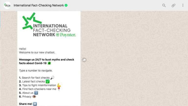 O "bot" criado por rede internacional de fact checkers será utilizado para combater a desinformação no WhatsApp