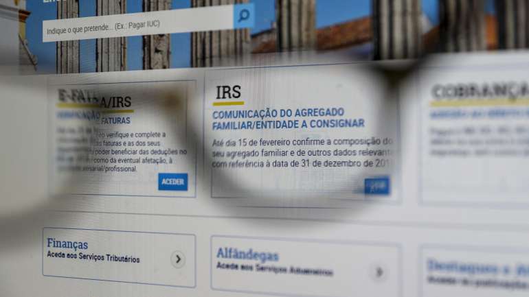 O Portal das Finanças já registou a submissão de 2.943.801 declarações