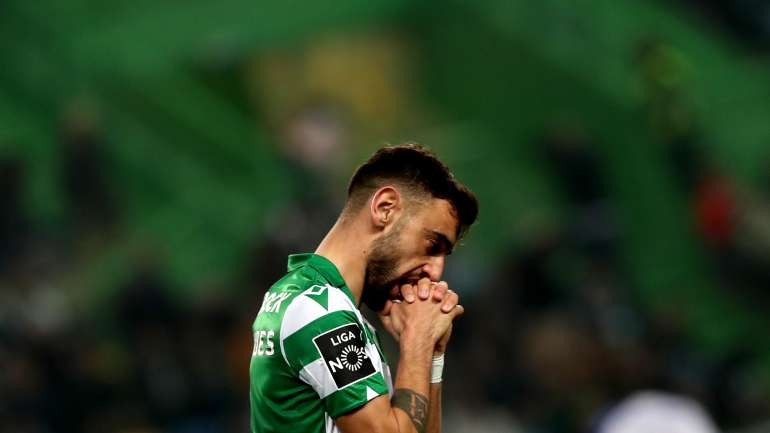 Bruno Fernandes saiu no último mercado de transferências do Sporting para o Manchester United por 55 milhões de euros