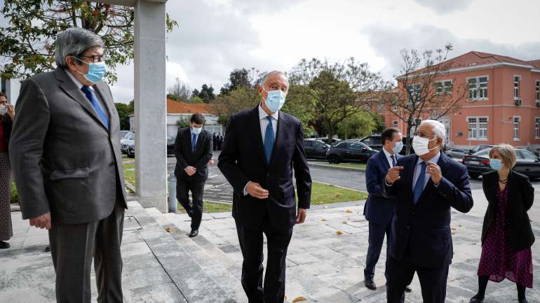Primeira reunião com especialistas depois do início do plano de desconfinamento em Portugal.