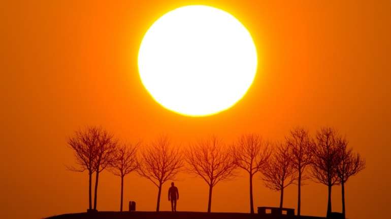 Entre os dias 23 e 28 foram registados em algumas estações valores de temperatura máxima do ar superiores a 35°C