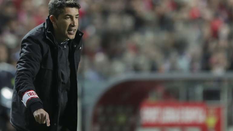 O treinador Bruno Lage