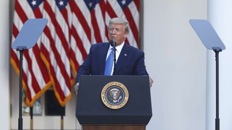 A frase de Trump, que já está a levantar indignação, seguiu-se a elogios aos números de desemprego