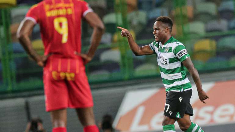 Jovane Cabral marcou pela segunda jornada consecutiva de livre direto e abriu caminho a mais uma vitória do Sporting