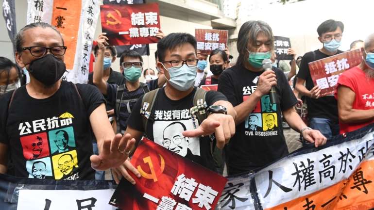 "A lei de segurança nacional é um ponto de viragem entre o caos e a boa governança", disse Carrie Lam