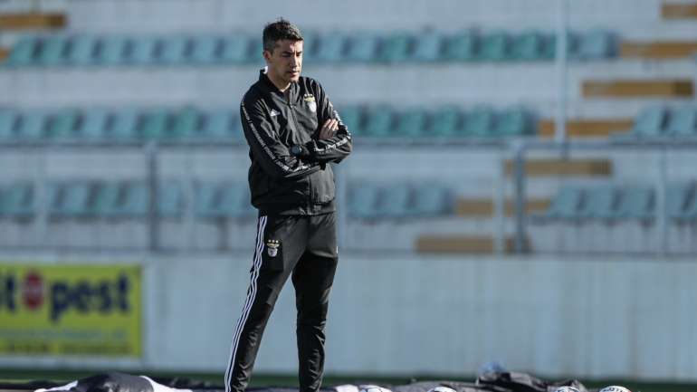 Brno Lage, enquanto treinador do Benfica, somou 51 vitórias, 12 empates e 13 derrotas (181-76 em golos), em 76 jogos