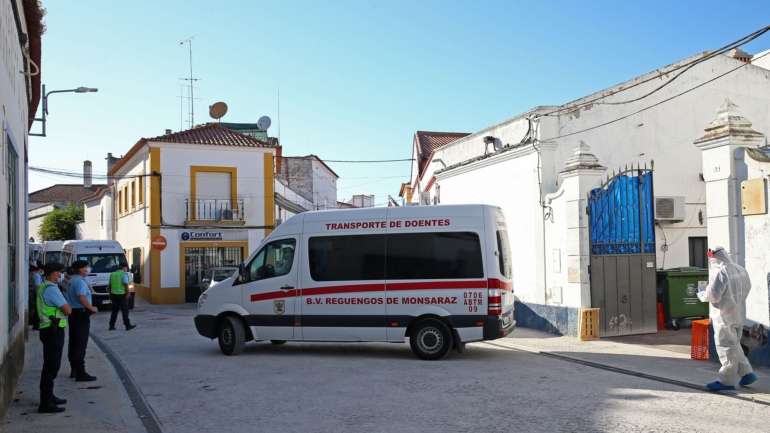 Vítimas encontravam-se internadas no Hospital do Espírito Santo de Évora