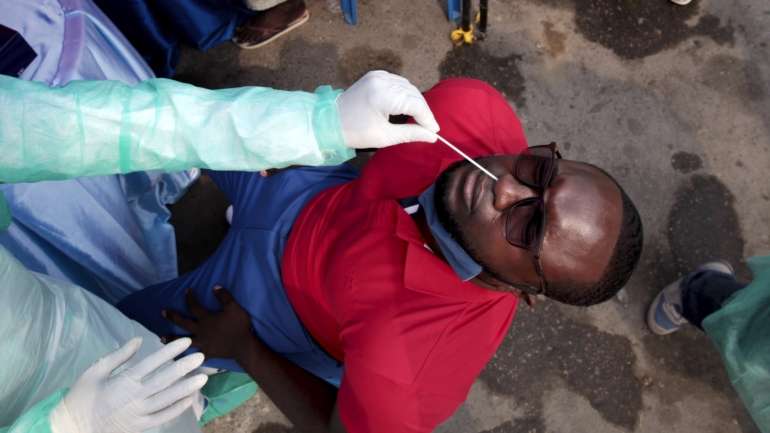 No total, Angola regista agora 576 casos, dos quais 27 óbitos, 124 recuperados (mais 6) e 425 casos ativos