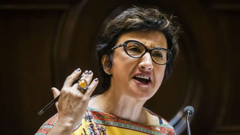 Maria do Céu Antunes, ministra da Agricultura, esteve presente na apresentação das estações náuticas do Centro Portugal