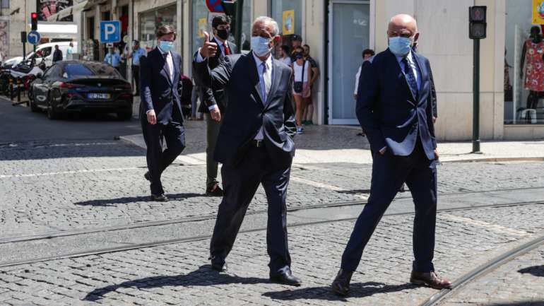 Marcelo Rebelo de Sousa visitou três hotéis na manhã desta quinta-feira