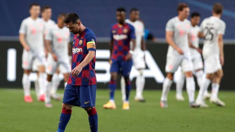 Messi foi pouco mais do que um espectador de uma nova era do futebol que coloca o Bayern acima de todos os outros