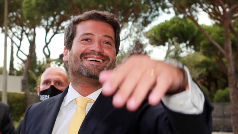 "Objetivo é ser a terceira força política portuguesa", disse André Ventura